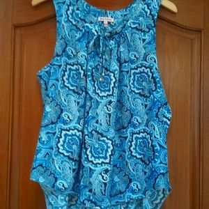 Sleeveless blouse sz XL by Juicy Couture